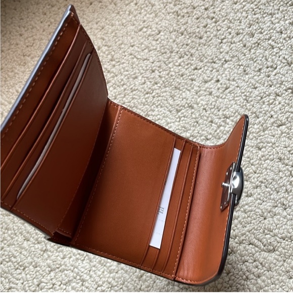 Coach Blue Leather Wallet - Picture 9 of 16